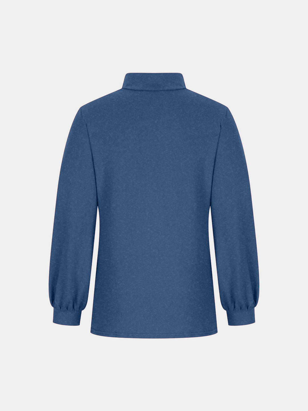 Full Size Mock Neck Long Sleeve T-Shirt