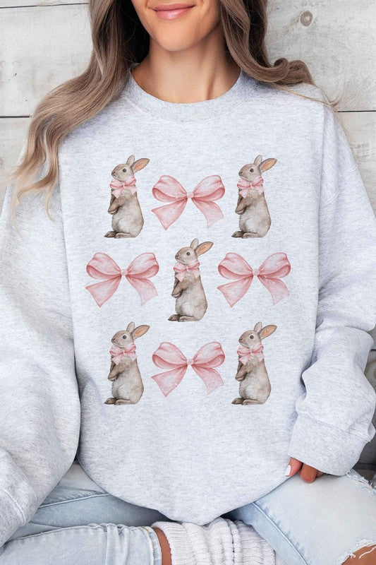 COQUETTE BUNNY Graphic Sweatshirt