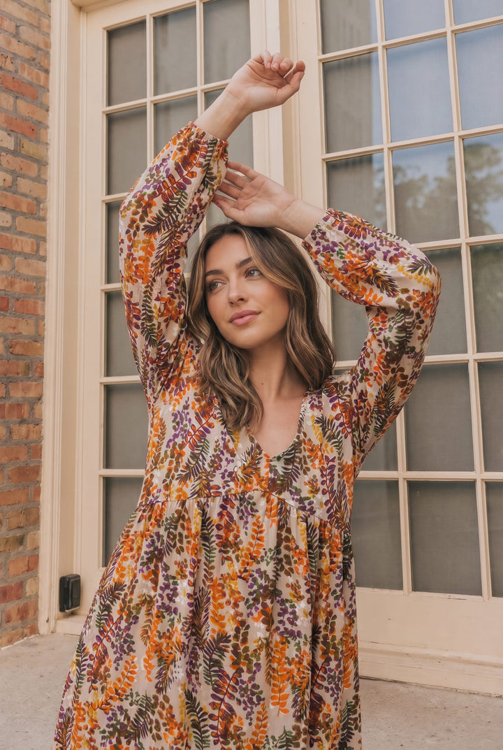 Falling For You Floral Mini Dress