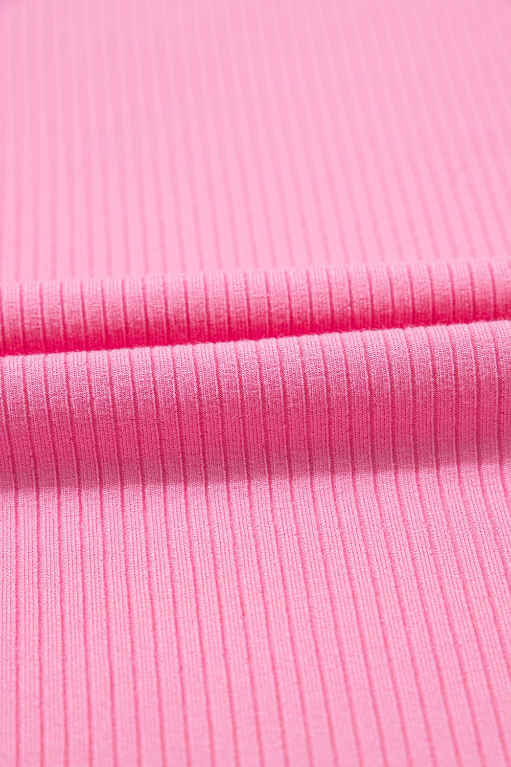 Ruffled Round Neck Cap Sleeve Top