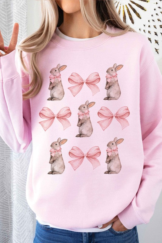 COQUETTE BUNNY Graphic Sweatshirt